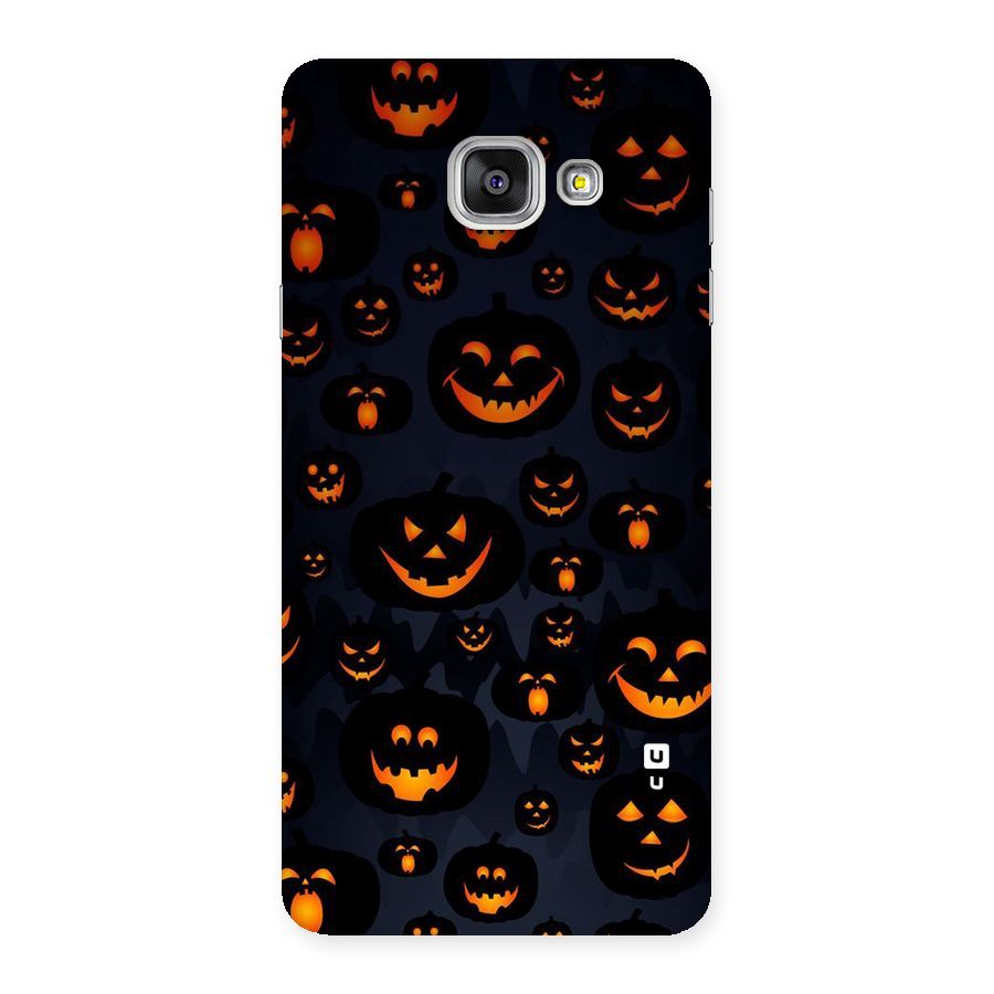 Pumpkin Smile Pattern Back Case for Galaxy A7 2016