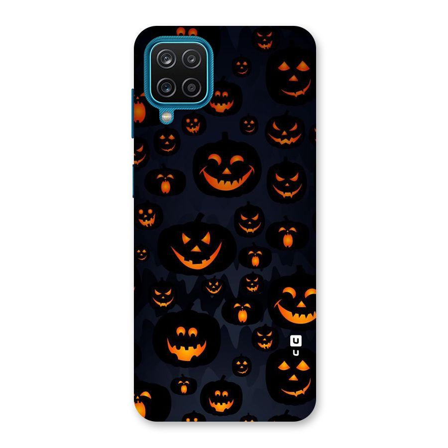 Pumpkin Smile Pattern Back Case for Galaxy F12