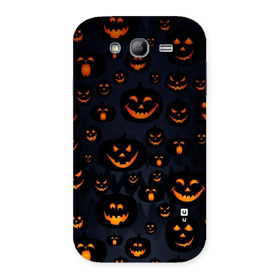 Pumpkin Smile Pattern Back Case for Galaxy Grand