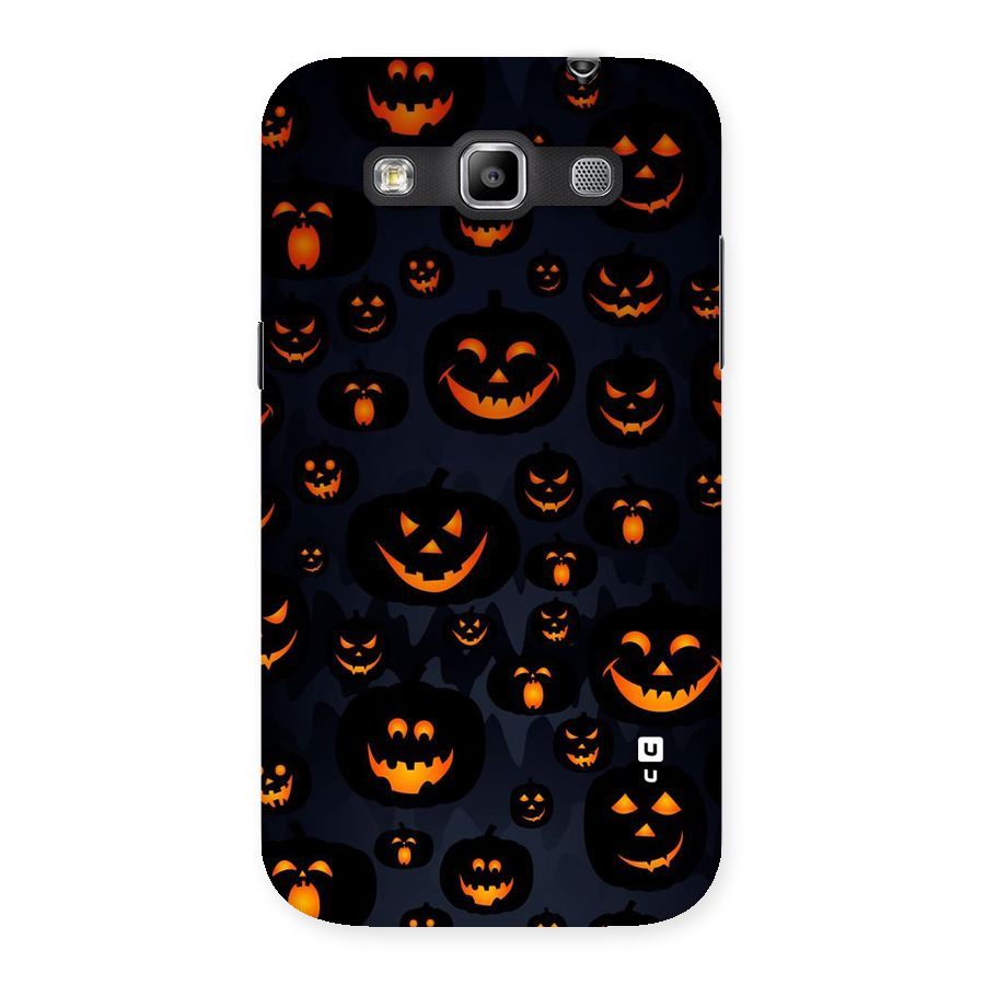 Pumpkin Smile Pattern Back Case for Galaxy Grand Quattro