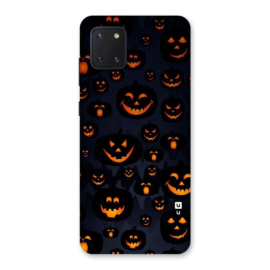 Pumpkin Smile Pattern Back Case for Galaxy Note 10 Lite
