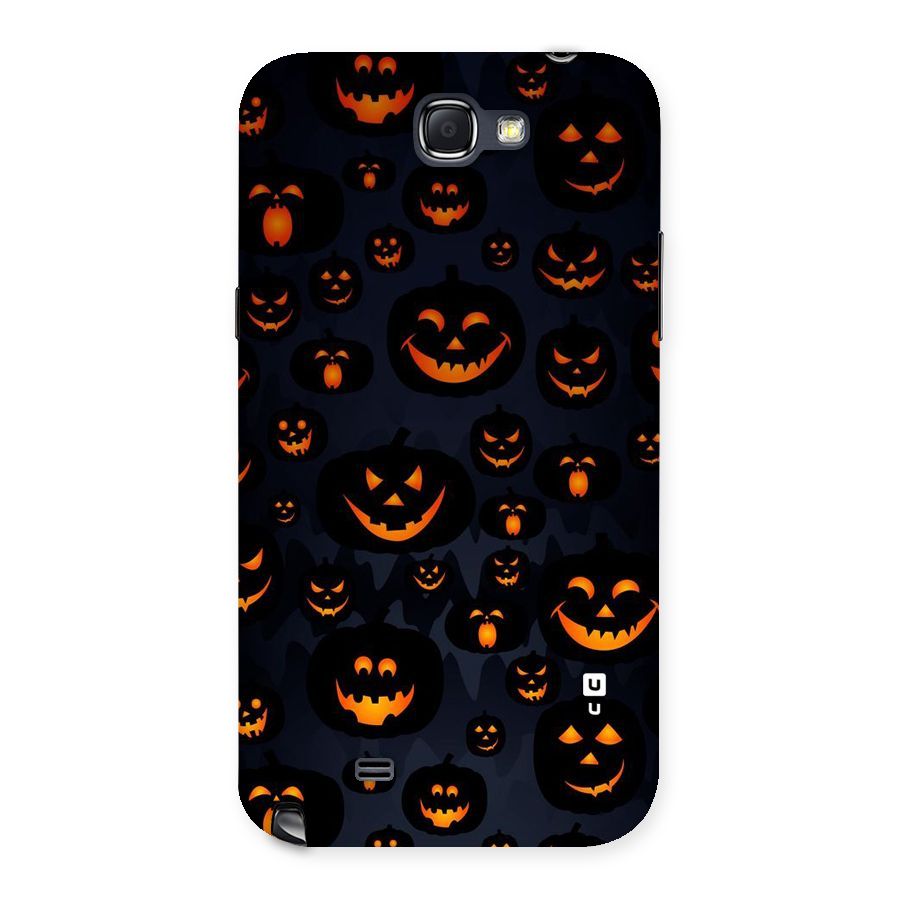 Pumpkin Smile Pattern Back Case for Galaxy Note 2