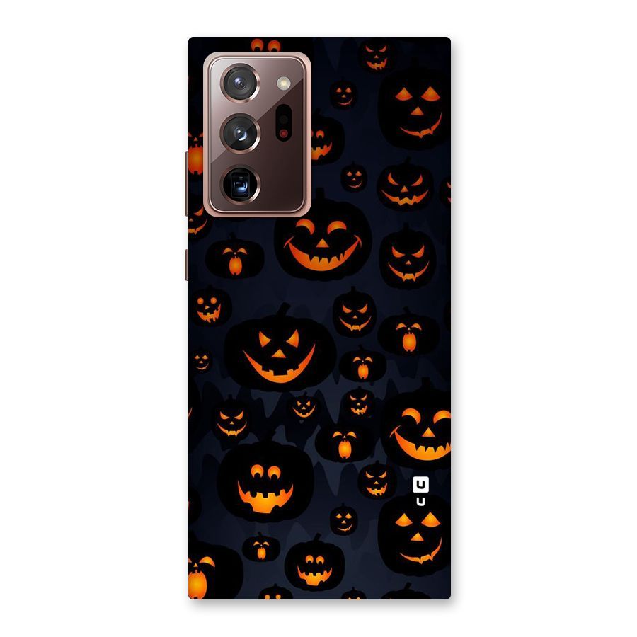 Pumpkin Smile Pattern Back Case for Galaxy Note 20 Ultra