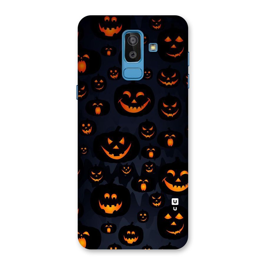 Pumpkin Smile Pattern Back Case for Galaxy On8 (2018)