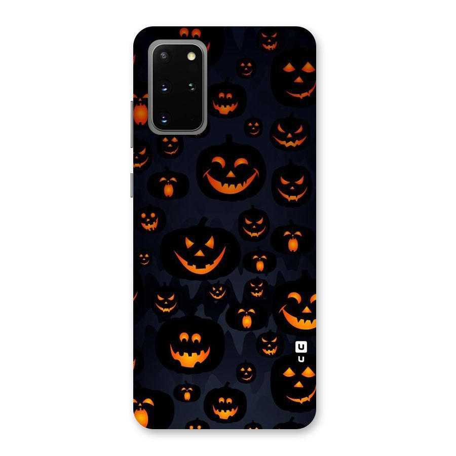 Pumpkin Smile Pattern Back Case for Galaxy S20 Plus