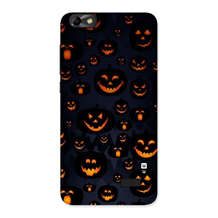 Pumpkin Smile Pattern Back Case for Honor 4C