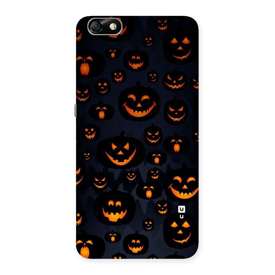 Pumpkin Smile Pattern Back Case for Honor 4X