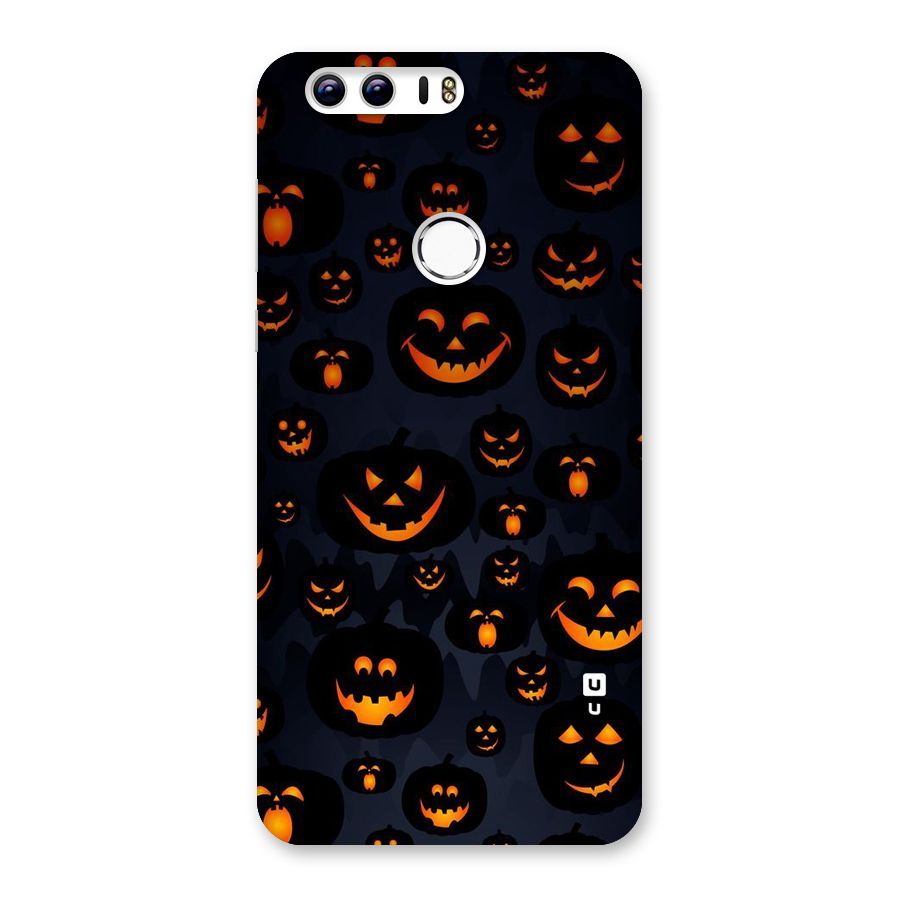 Pumpkin Smile Pattern Back Case for Honor 8