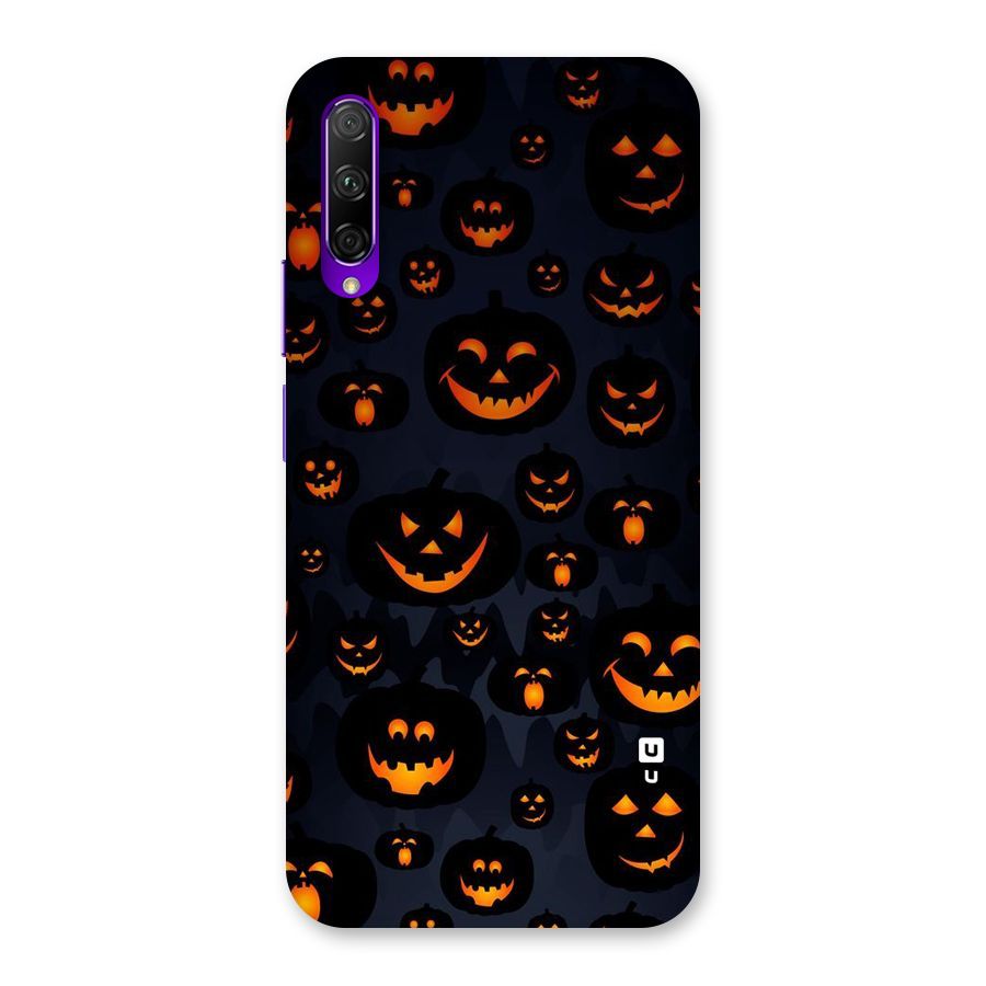 Pumpkin Smile Pattern Back Case for Honor 9X Pro