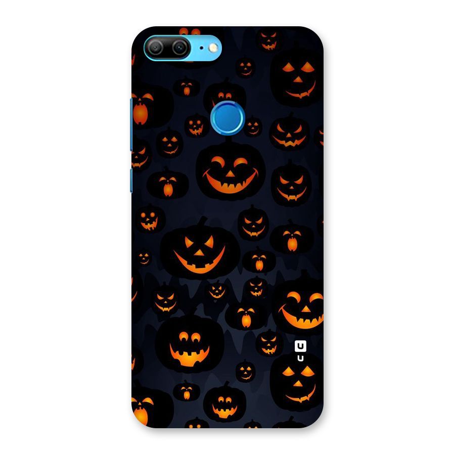 Pumpkin Smile Pattern Back Case for Honor 9 Lite