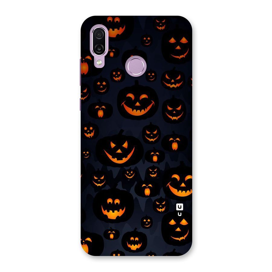 Pumpkin Smile Pattern Back Case for Honor Play