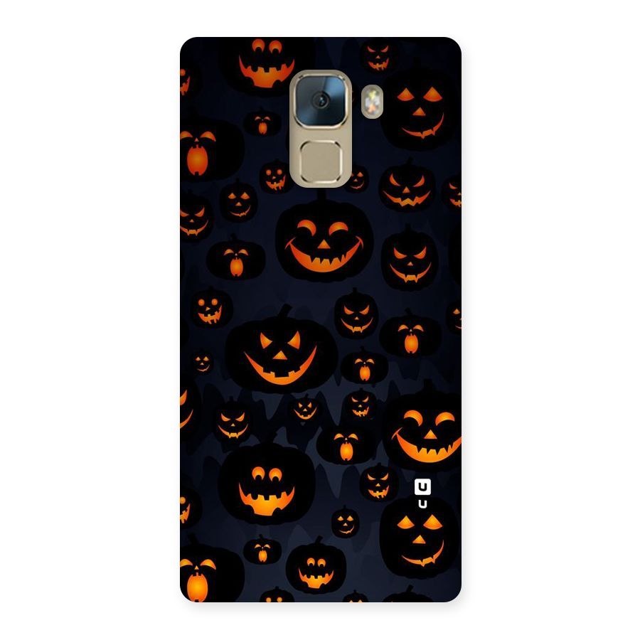 Pumpkin Smile Pattern Back Case for Huawei Honor 7