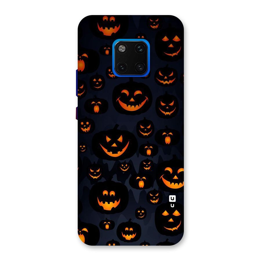 Pumpkin Smile Pattern Back Case for Huawei Mate 20 Pro