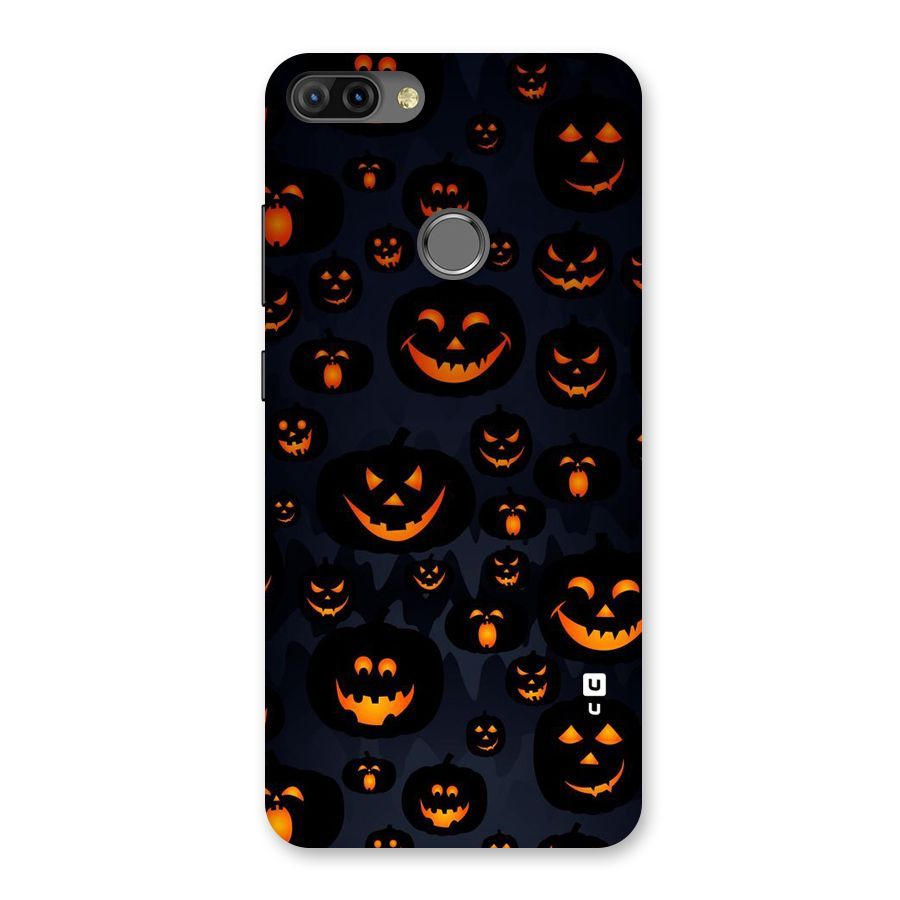 Pumpkin Smile Pattern Back Case for Infinix Hot 6 Pro