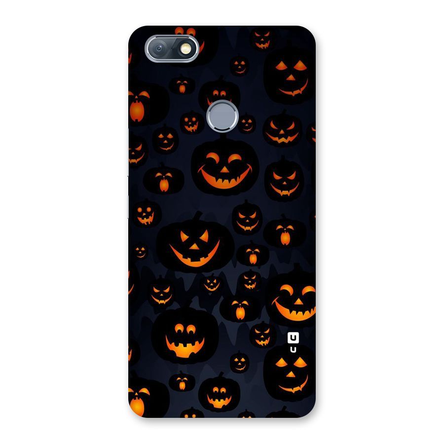 Pumpkin Smile Pattern Back Case for Infinix Note 5