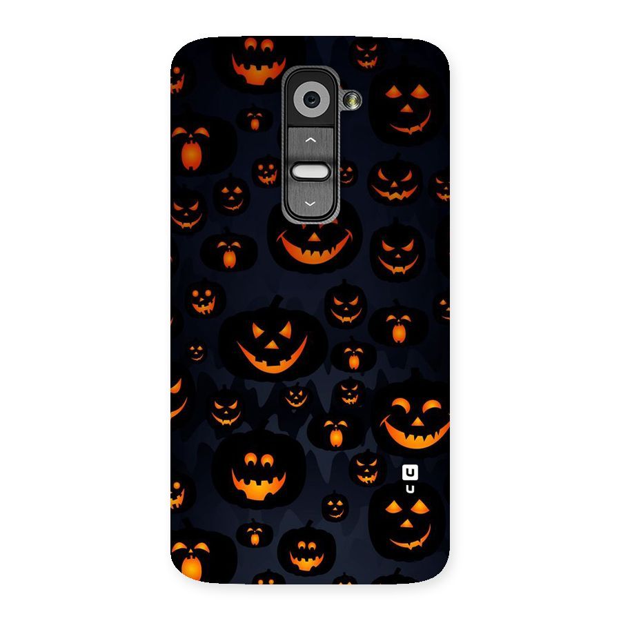 Pumpkin Smile Pattern Back Case for LG G2