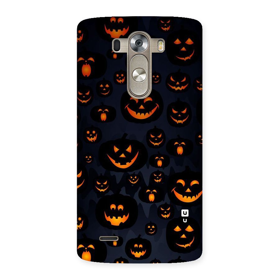 Pumpkin Smile Pattern Back Case for LG G3