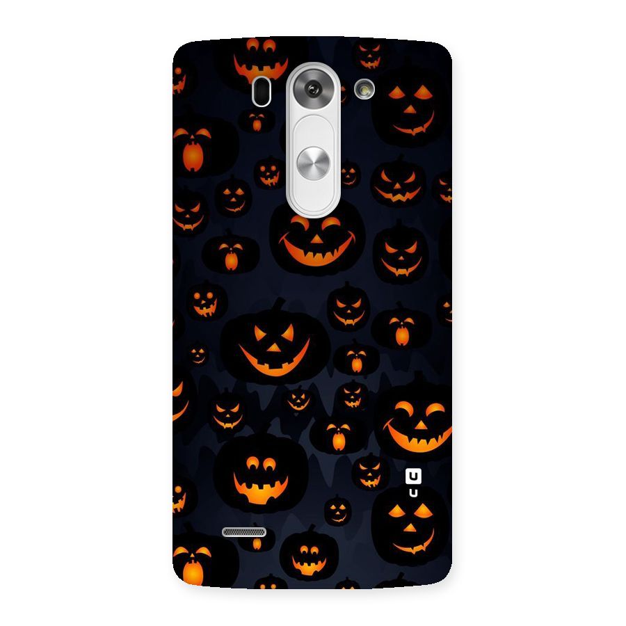 Pumpkin Smile Pattern Back Case for LG G3 Mini