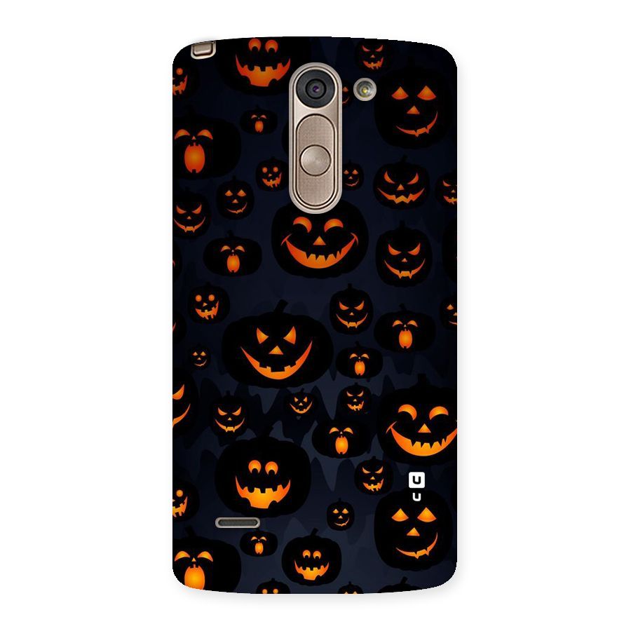 Pumpkin Smile Pattern Back Case for LG G3 Stylus