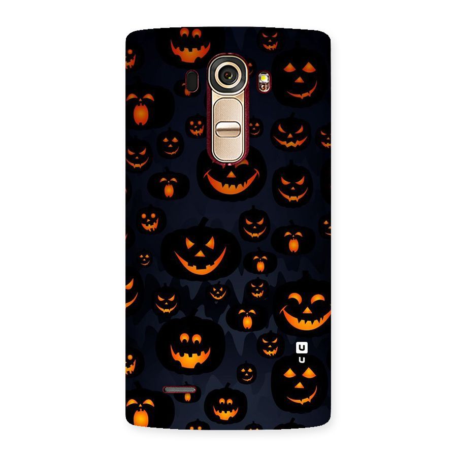 Pumpkin Smile Pattern Back Case for LG G4