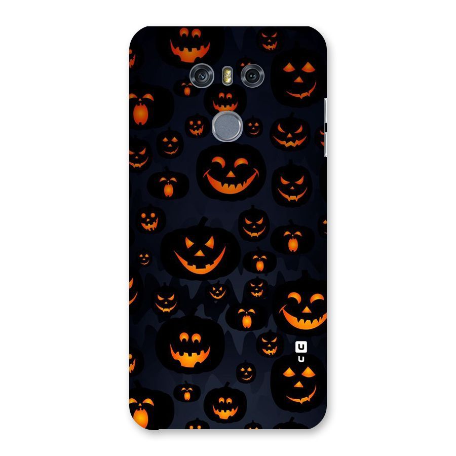 Pumpkin Smile Pattern Back Case for LG G6