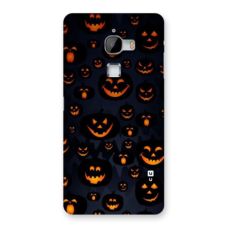 Pumpkin Smile Pattern Back Case for LeTv Le Max
