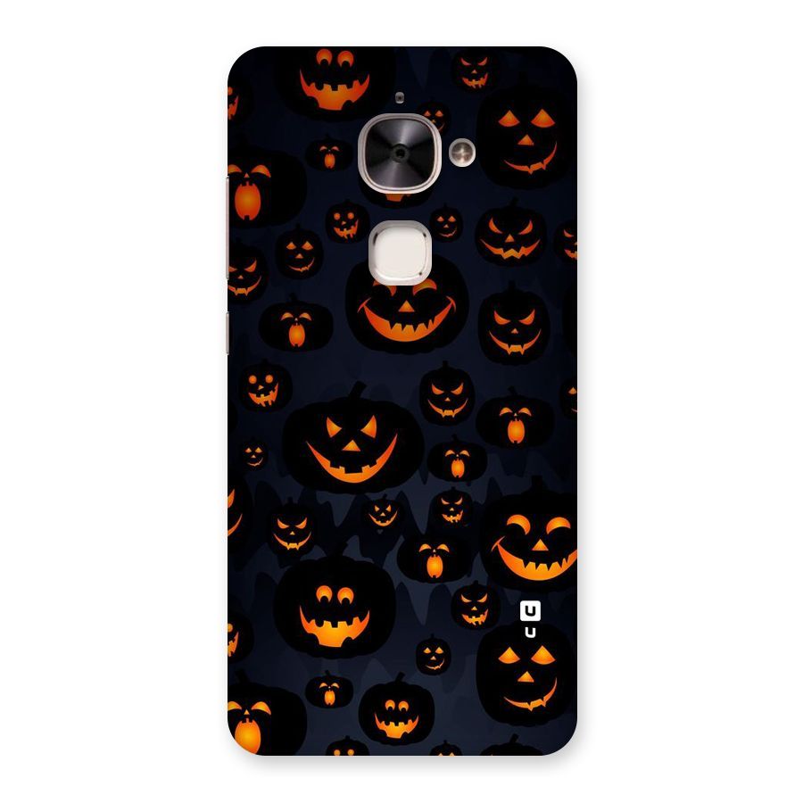 Pumpkin Smile Pattern Back Case for Le 2
