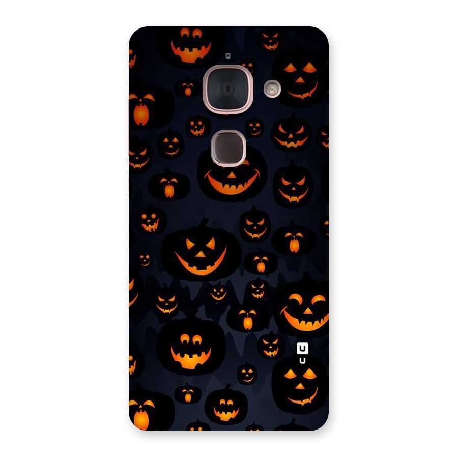 Pumpkin Smile Pattern Back Case for Le Max 2