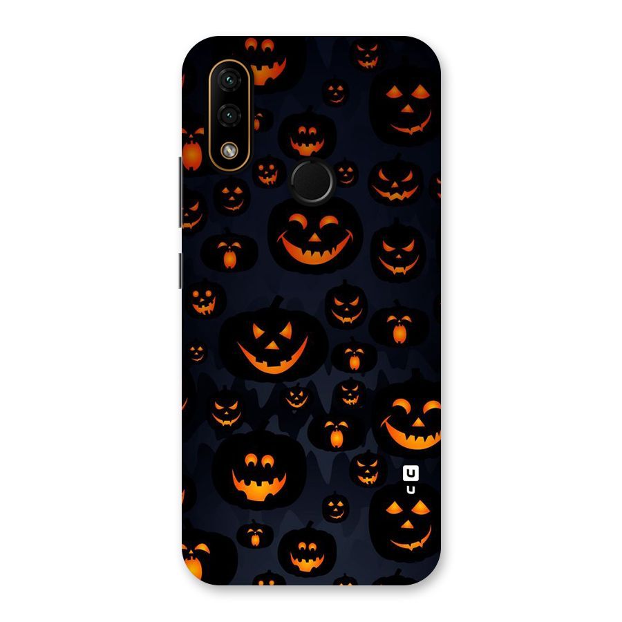 Pumpkin Smile Pattern Back Case for Lenovo A6 Note