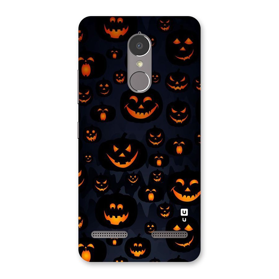 Pumpkin Smile Pattern Back Case for Lenovo K6 Power