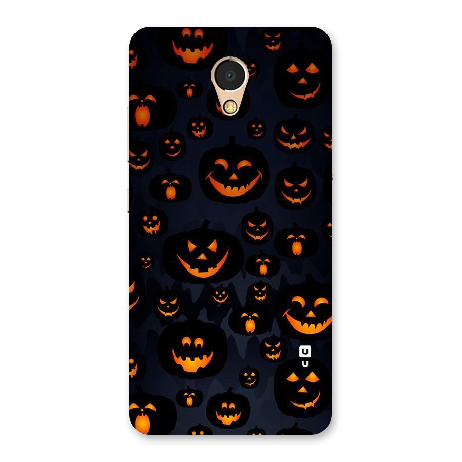 Pumpkin Smile Pattern Back Case for Lenovo P2