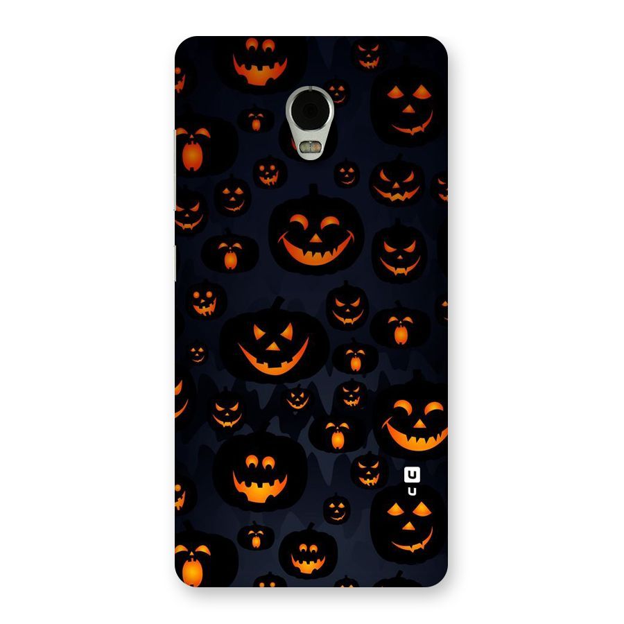 Pumpkin Smile Pattern Back Case for Lenovo Vibe P1