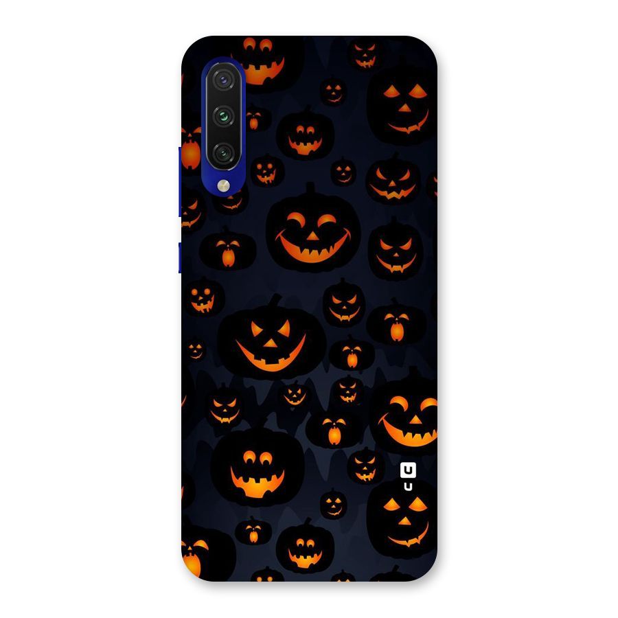 Pumpkin Smile Pattern Back Case for Mi A3