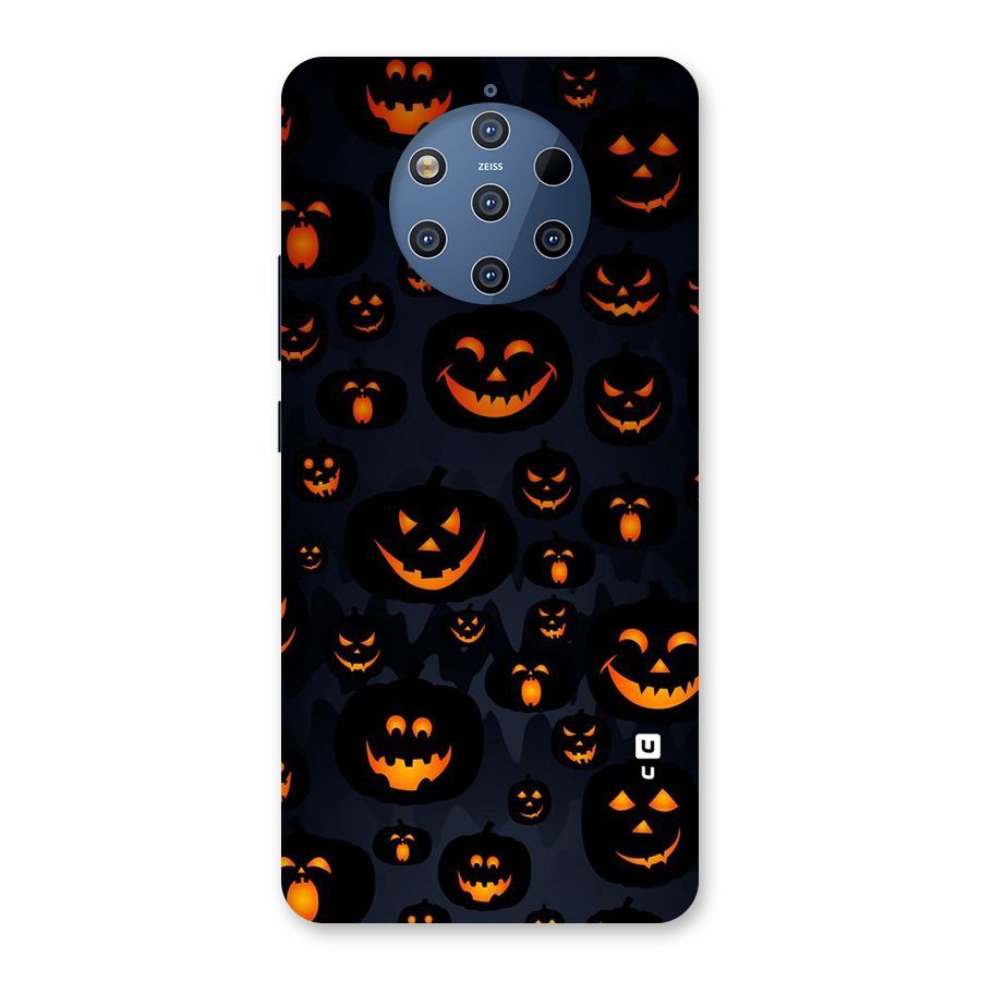 Pumpkin Smile Pattern Back Case for Nokia 9 PureView