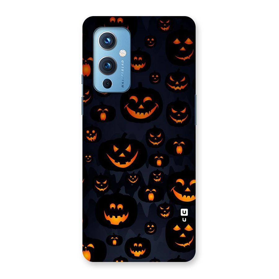 Pumpkin Smile Pattern Back Case for OnePlus 9