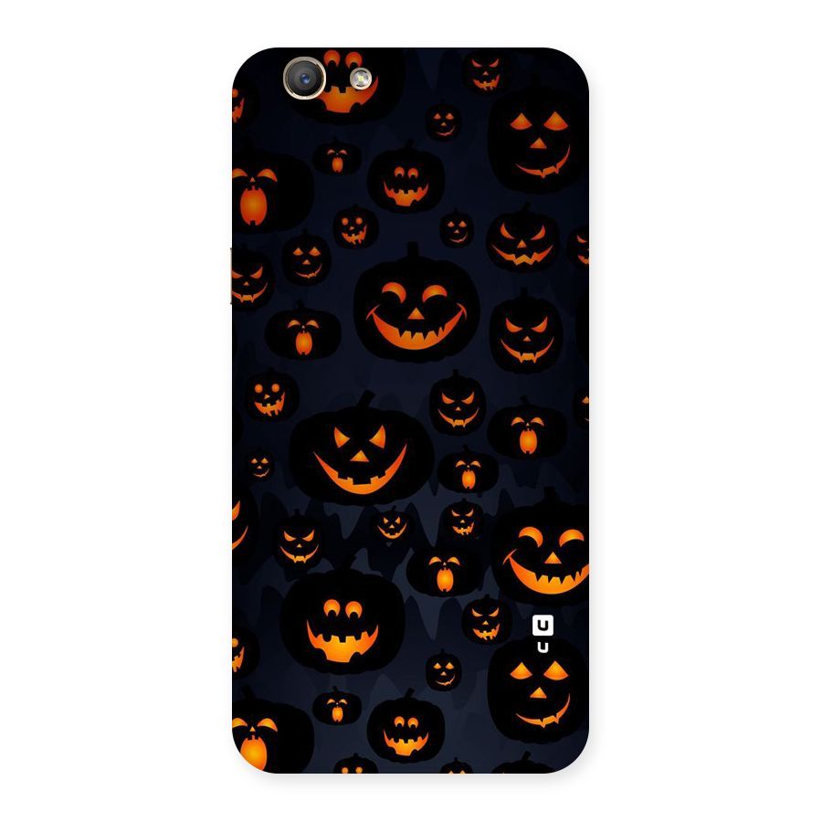 Pumpkin Smile Pattern Back Case for Oppo A59