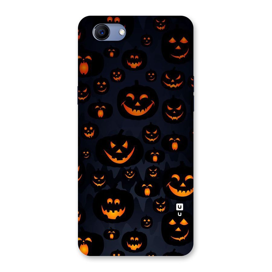 Pumpkin Smile Pattern Back Case for Oppo Realme 1