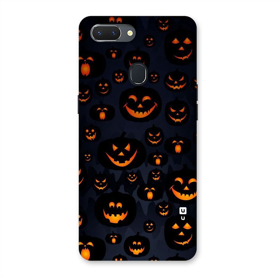 Pumpkin Smile Pattern Back Case for Oppo Realme 2