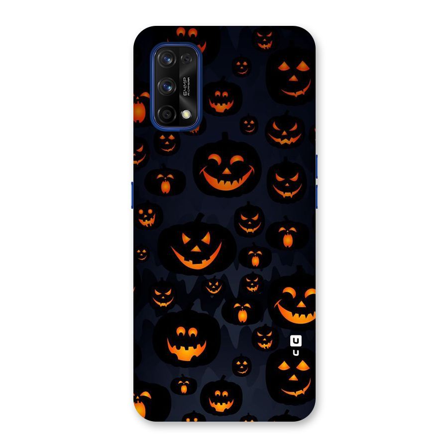 Pumpkin Smile Pattern Back Case for Realme 7 Pro