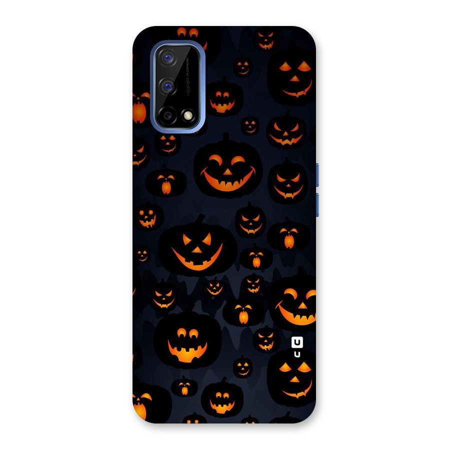 Pumpkin Smile Pattern Back Case for Realme Narzo 30 Pro