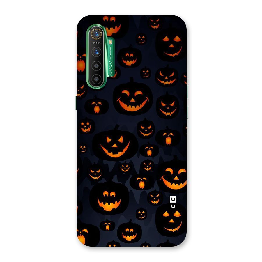 Pumpkin Smile Pattern Back Case for Realme X2