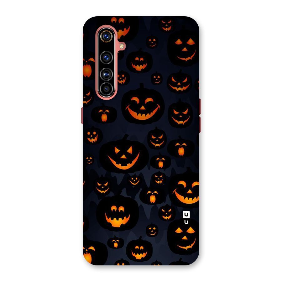 Pumpkin Smile Pattern Back Case for Realme X50 Pro