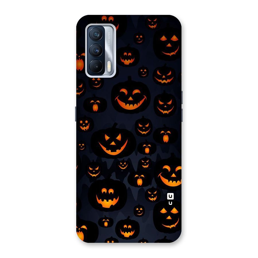 Pumpkin Smile Pattern Back Case for Realme X7