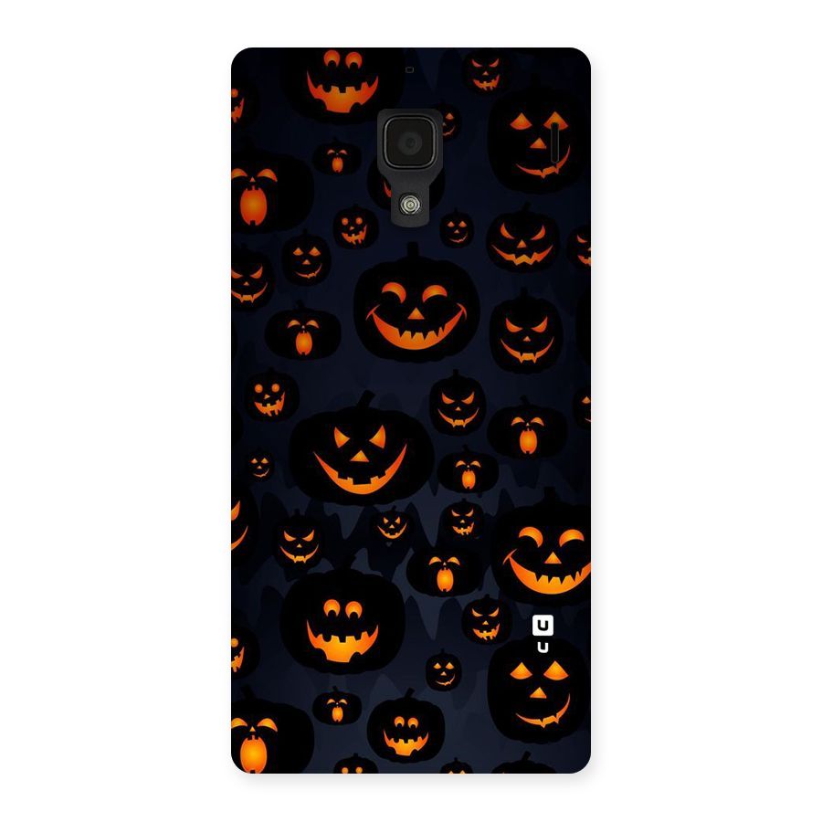 Pumpkin Smile Pattern Back Case for Redmi 1S