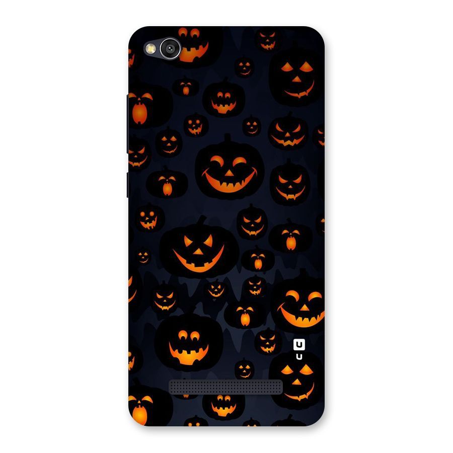 Pumpkin Smile Pattern Back Case for Redmi 4A