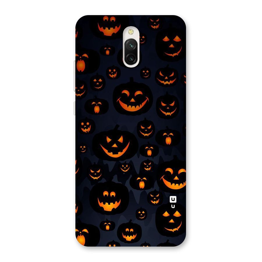 Pumpkin Smile Pattern Back Case for Redmi 8A Dual