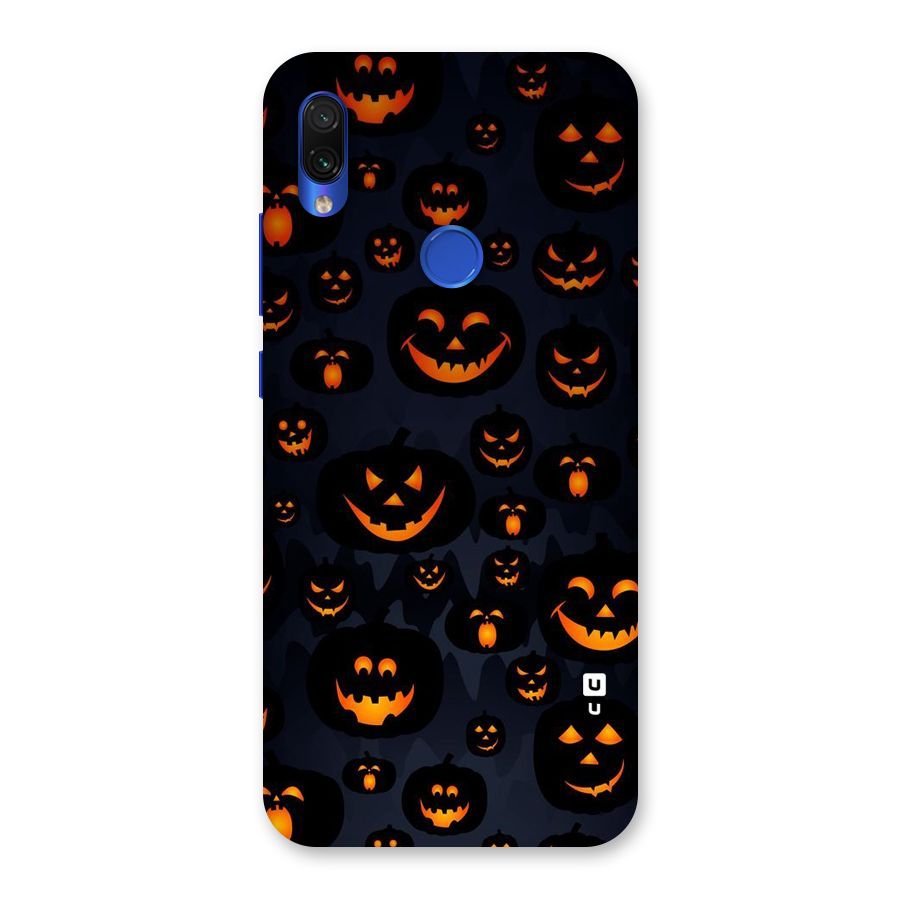 Pumpkin Smile Pattern Back Case for Redmi Note 7S