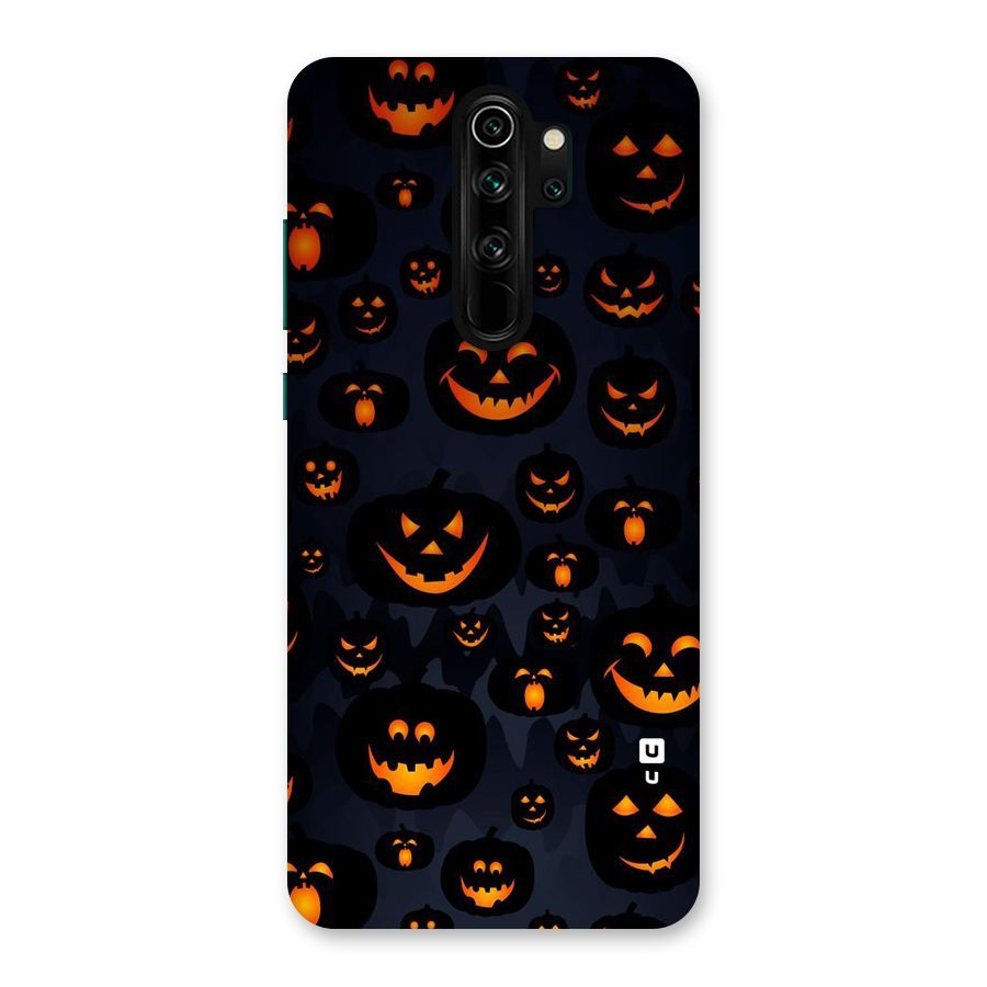 Pumpkin Smile Pattern Back Case for Redmi Note 8 Pro