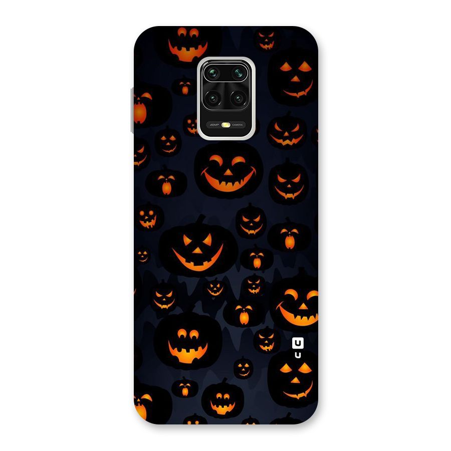 Pumpkin Smile Pattern Back Case for Redmi Note 9 Pro Max