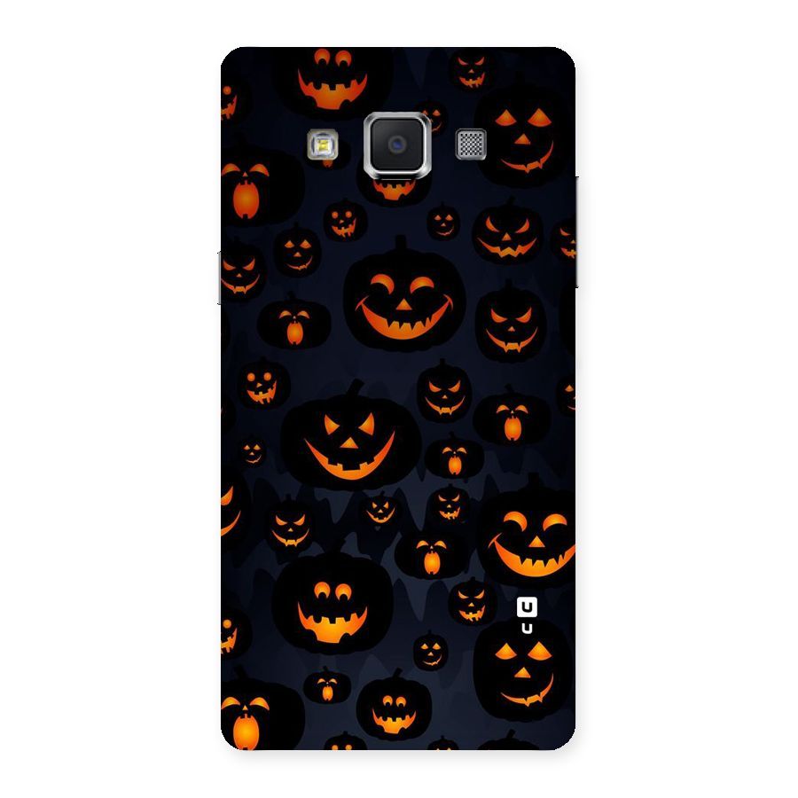 Pumpkin Smile Pattern Back Case for Samsung Galaxy A5